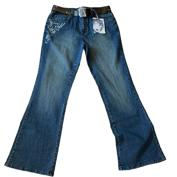 NWT- Crest Jeans, style # P890734 . Bootcut Size 13/14. New-old stock - Picture 4 of 6